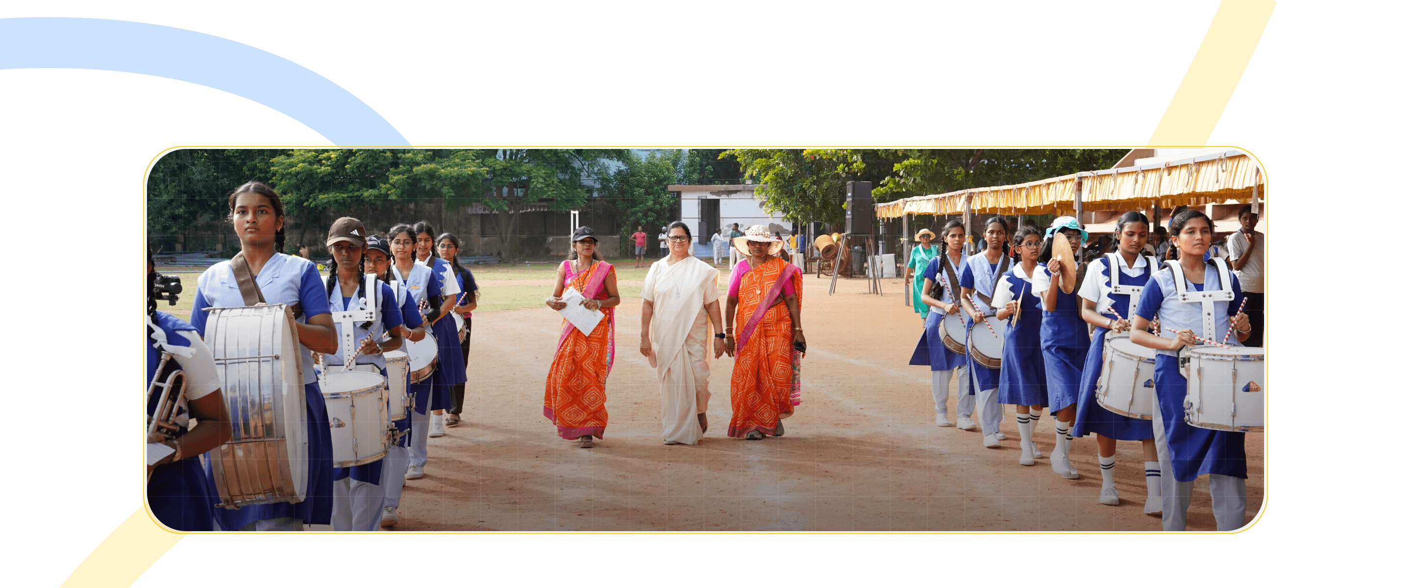 Rosary School students