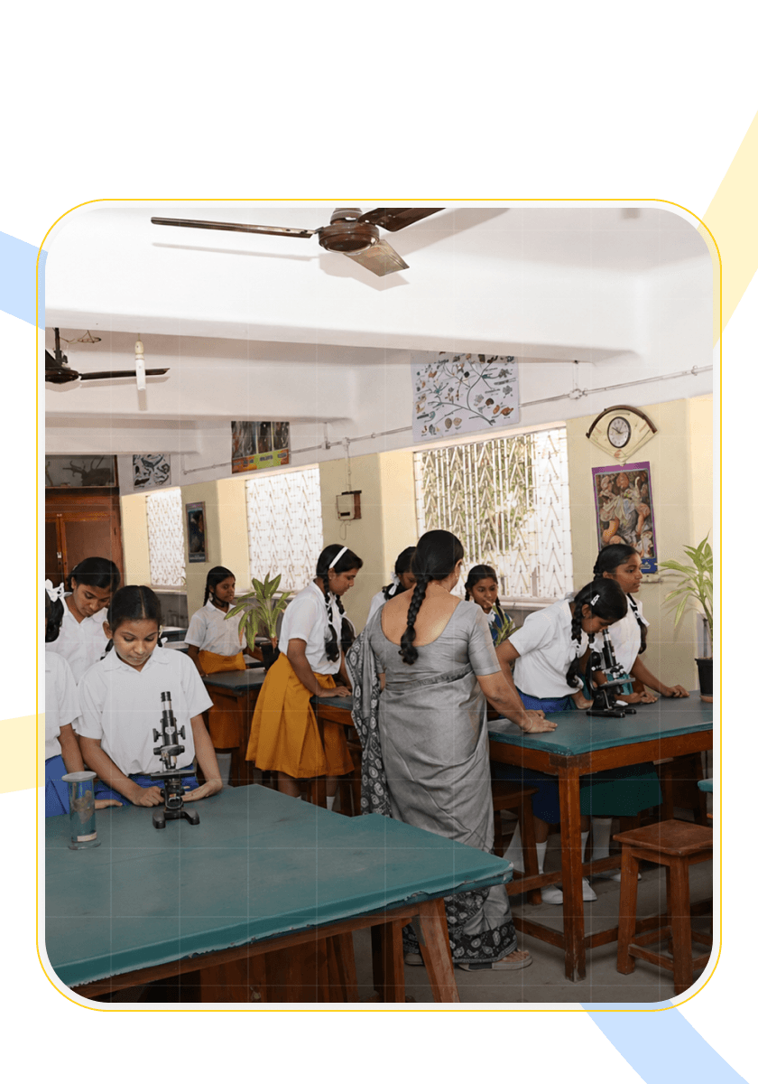 Rosary School students