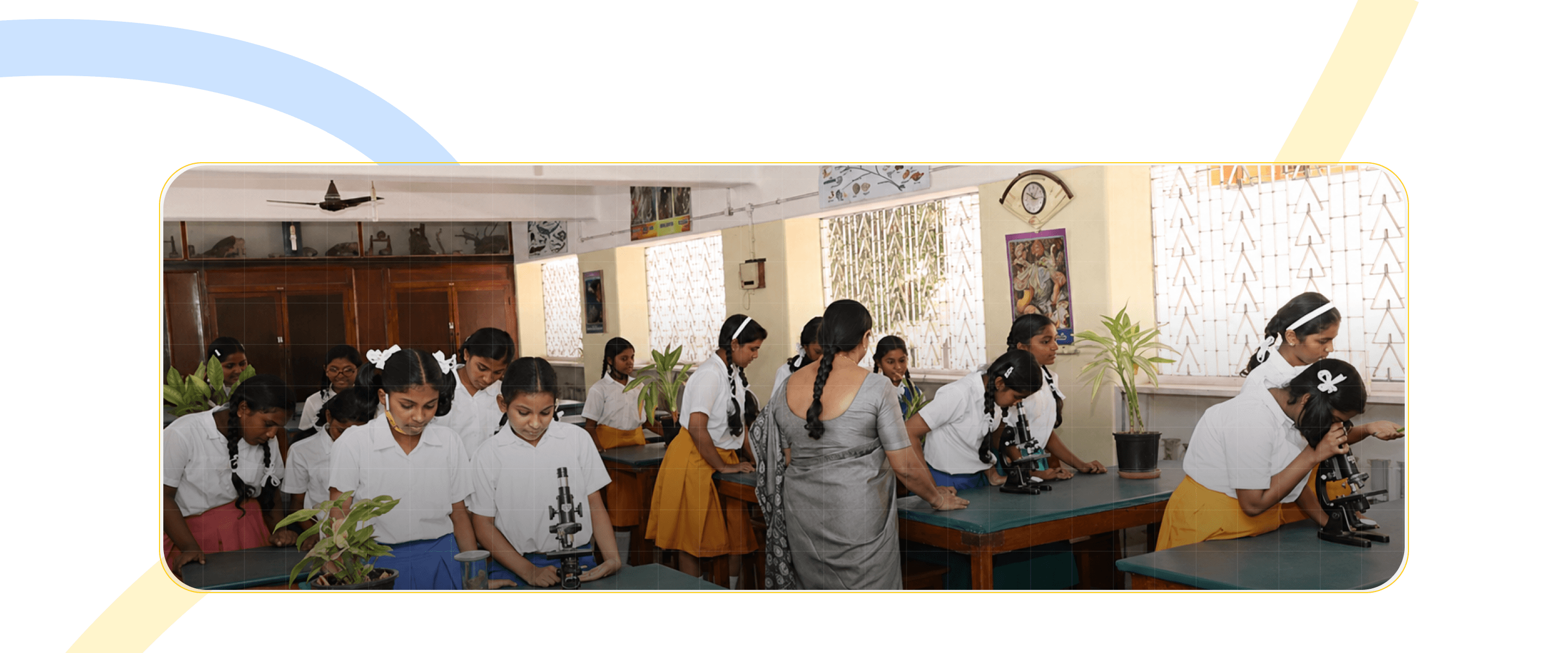 Rosary School students