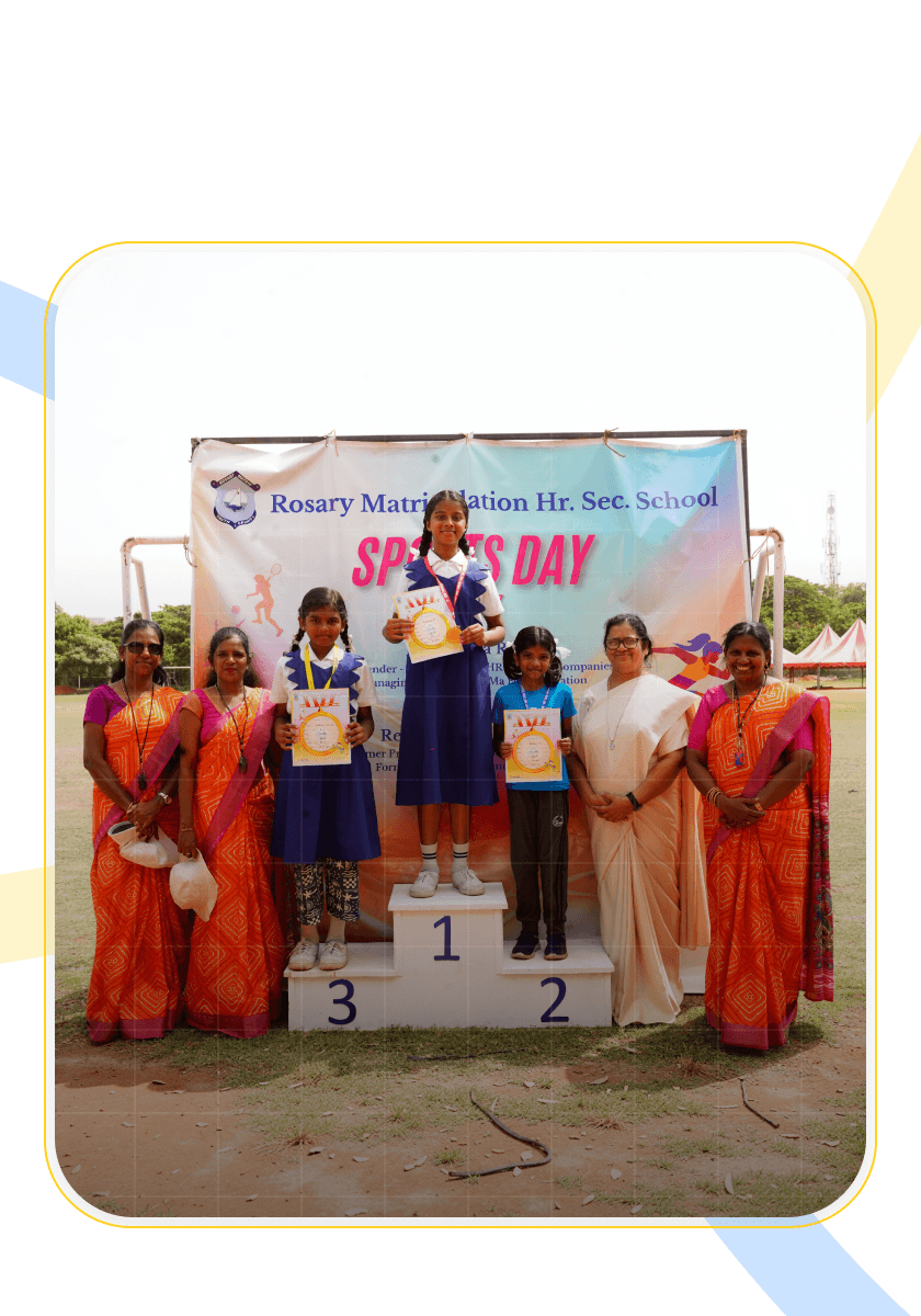 Rosary School students