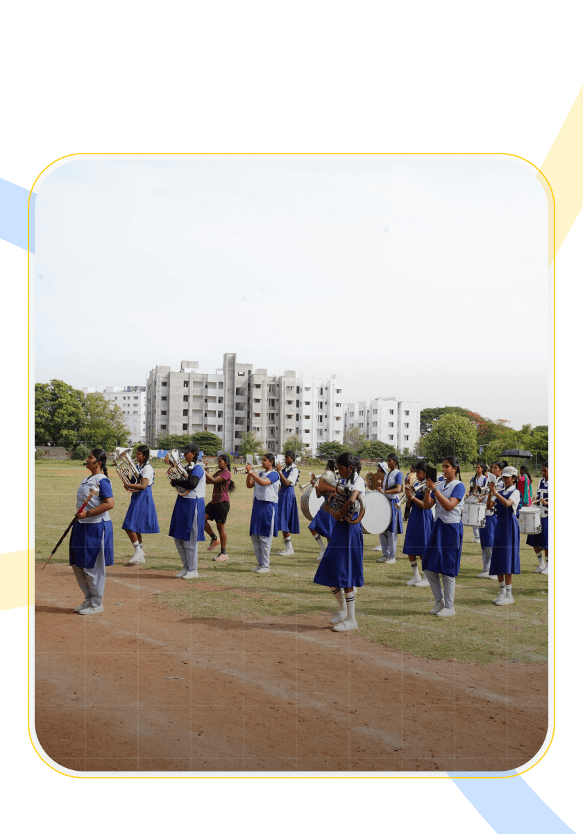 Rosary School students
