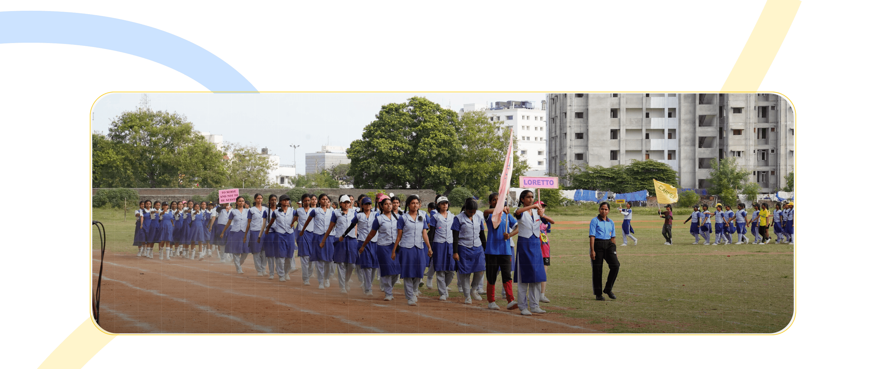 Rosary School students