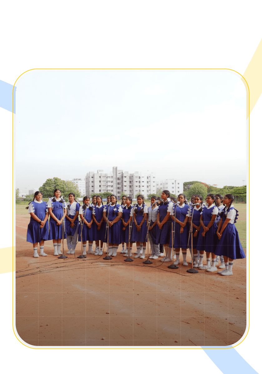Rosary School students