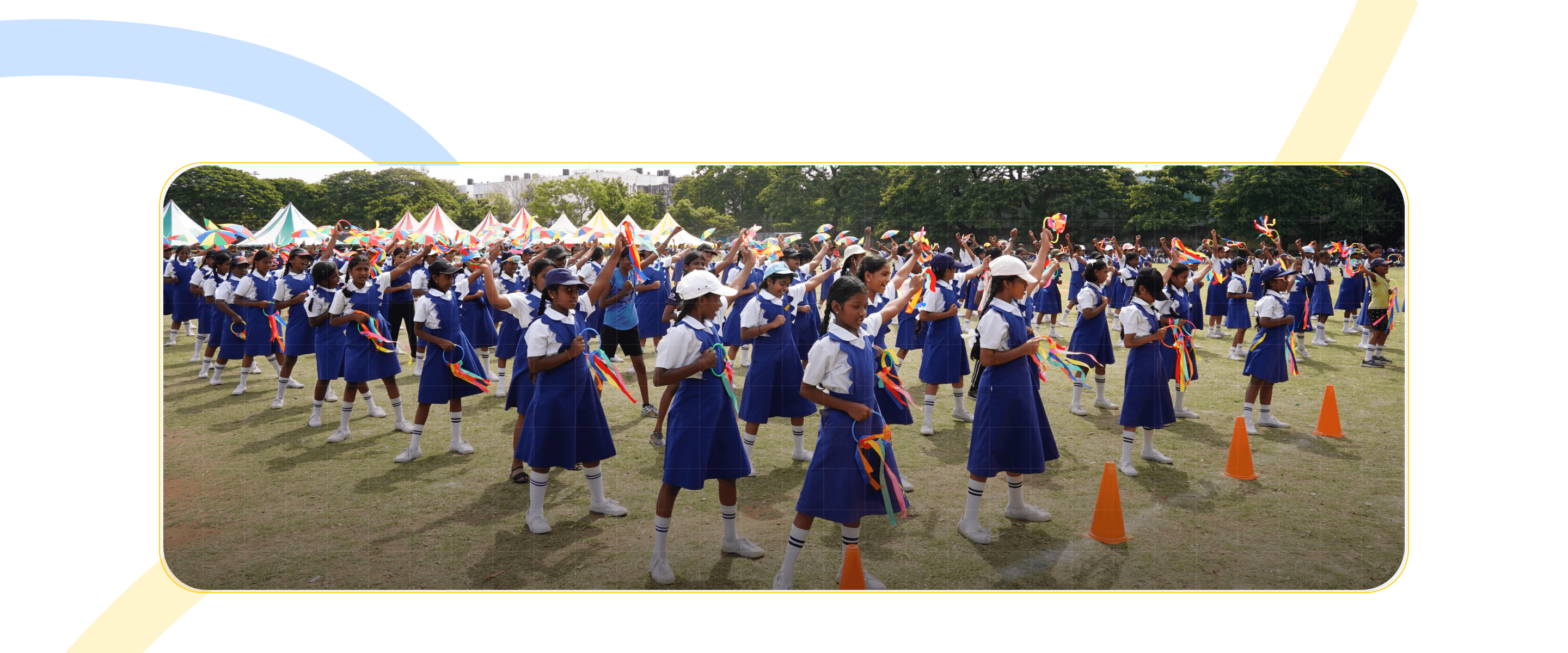 Rosary School students