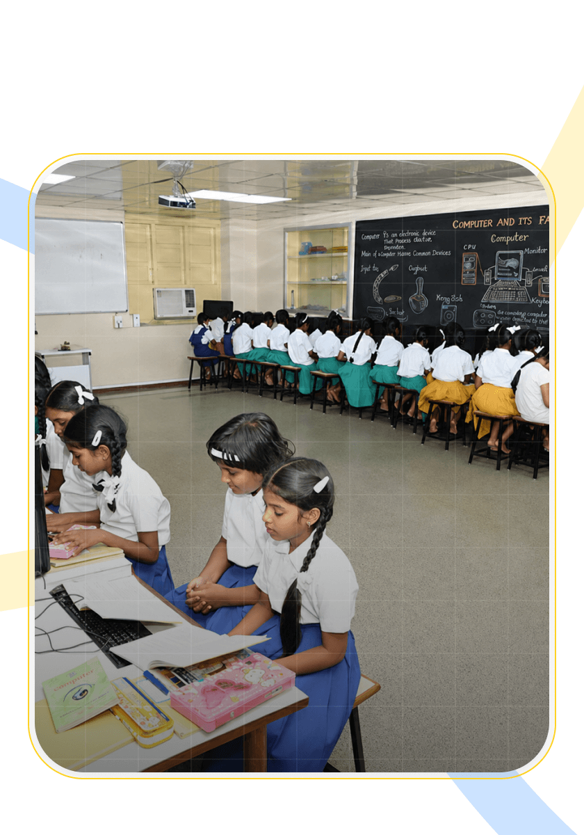Rosary School students