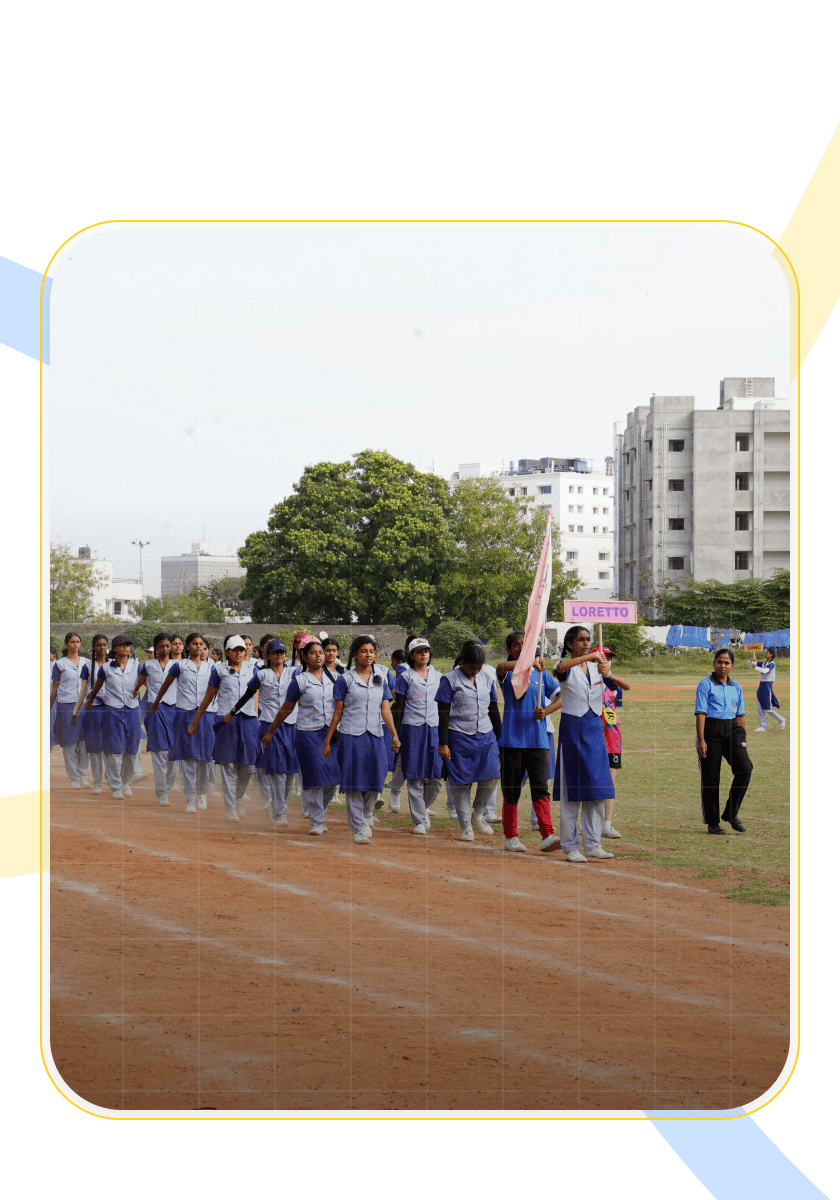 Rosary School students